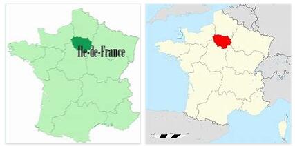 Ile-de-France in France